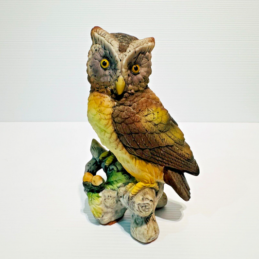 Outdoor Fake Owl Decoy Scare Bird Pest Deterrent Garden Yard Statues Decor US.